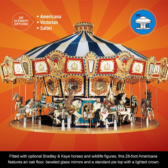 Chance Rides 28ft Carousel