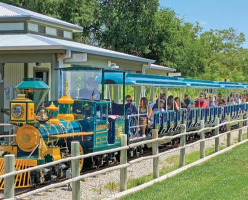 Chance Rides Electric C.P. Huntington Train